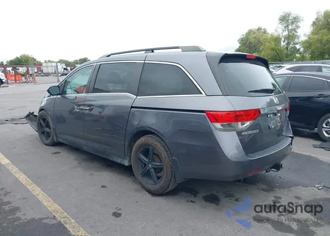 2014 Honda Odyssey Ex z USA, uszkodzony, nr VIN 5FNRL5H44EB111839